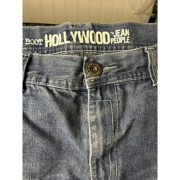 Hollywood Jean People Bootcut Jeans Men’s 36x32 Vintage Y2K - Picture 8 of 8